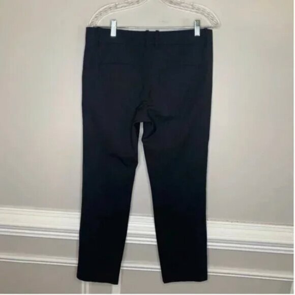 Elizabeth and James Black Wool Blend Pleated Front Dress Pants Size 6 - Picture 9 of 11